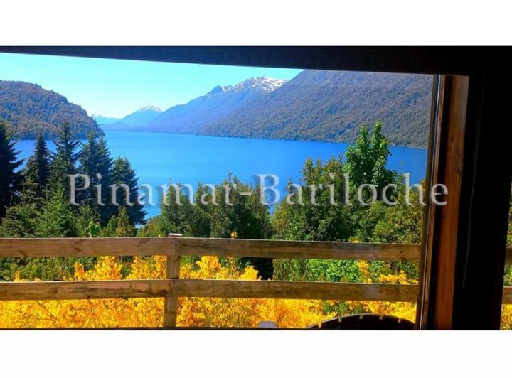 1151- Depto / Cabaña en alquiler con vista al lago en Villa La Angostura 2 amb  4