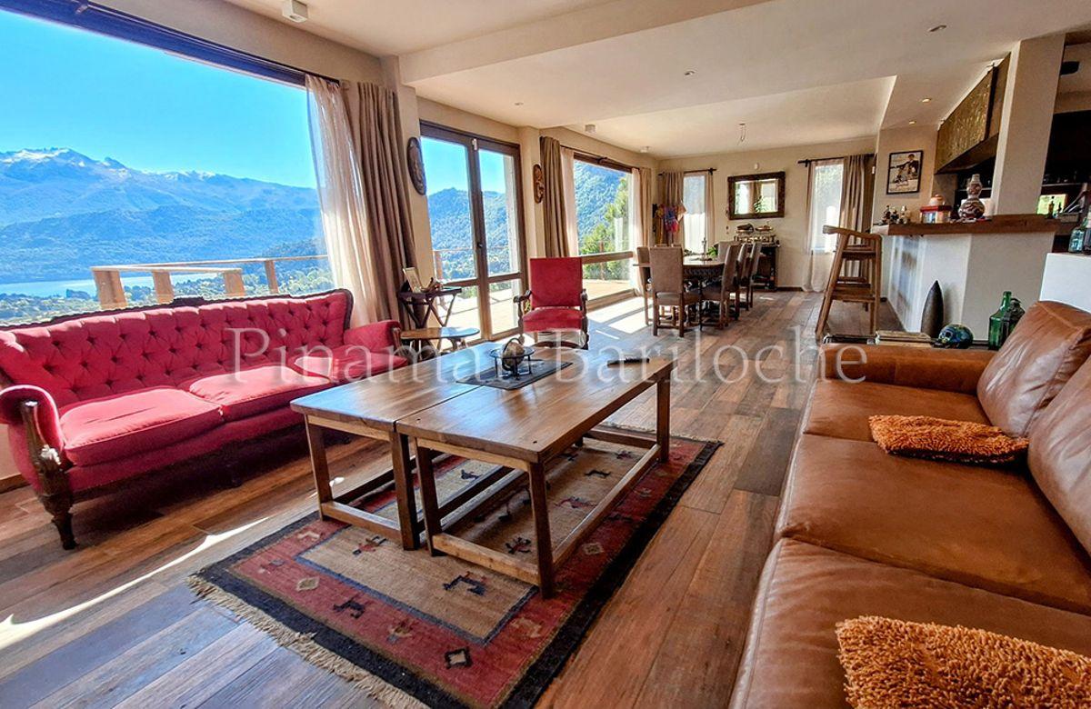 Foto de Casa en alquiler en Bariloche con vista al Lago Gutierrez - 4 Dorm - 4 Baños - 779, imagen 4