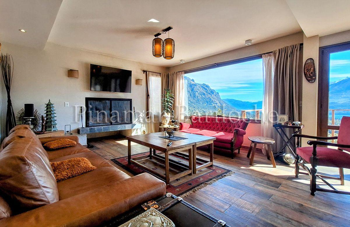 Foto de Casa en alquiler en Bariloche con vista al Lago Gutierrez - 4 Dorm - 4 Baños - 779, imagen 1