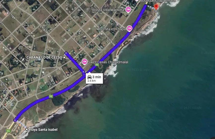 Lote de 20 x 58, a una cuadra del mar. CHAPADMALAL 2