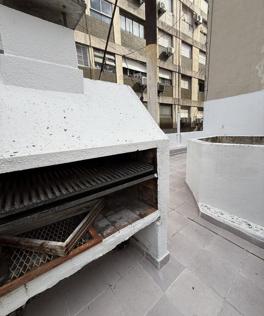 Departamento 3 amb con gran Terraza y Parrilla de uso exclusivo