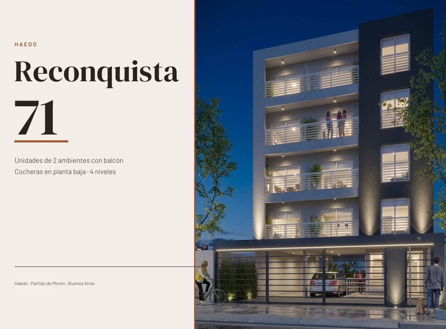 Foto de PROMOCION!! 2 AMB CON BALCÓN EDIFICIO DE CATEGORÍA HAEDO, imagen 1