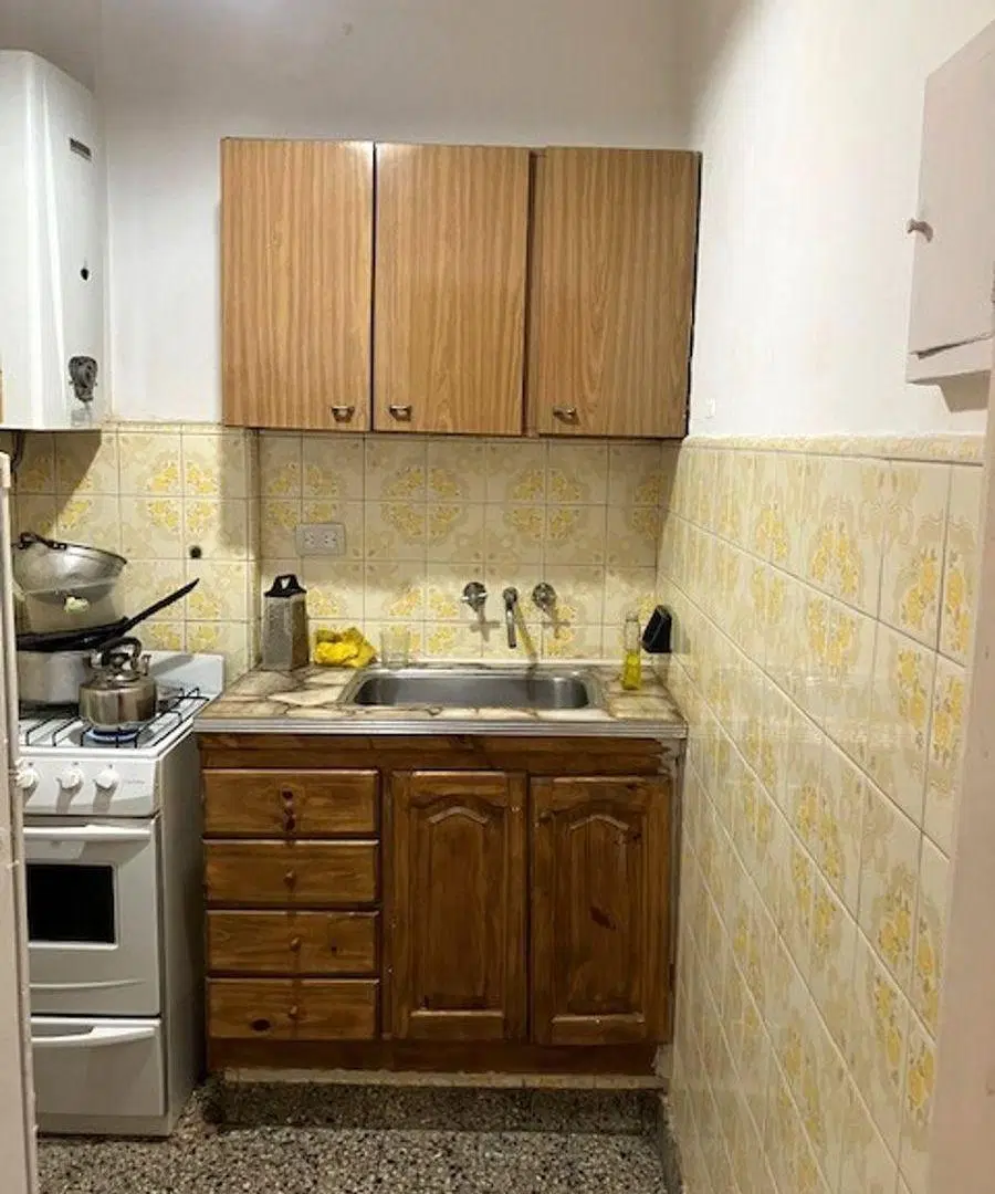 2 ambientes al contrafrente con balcón en venta Barracas 5