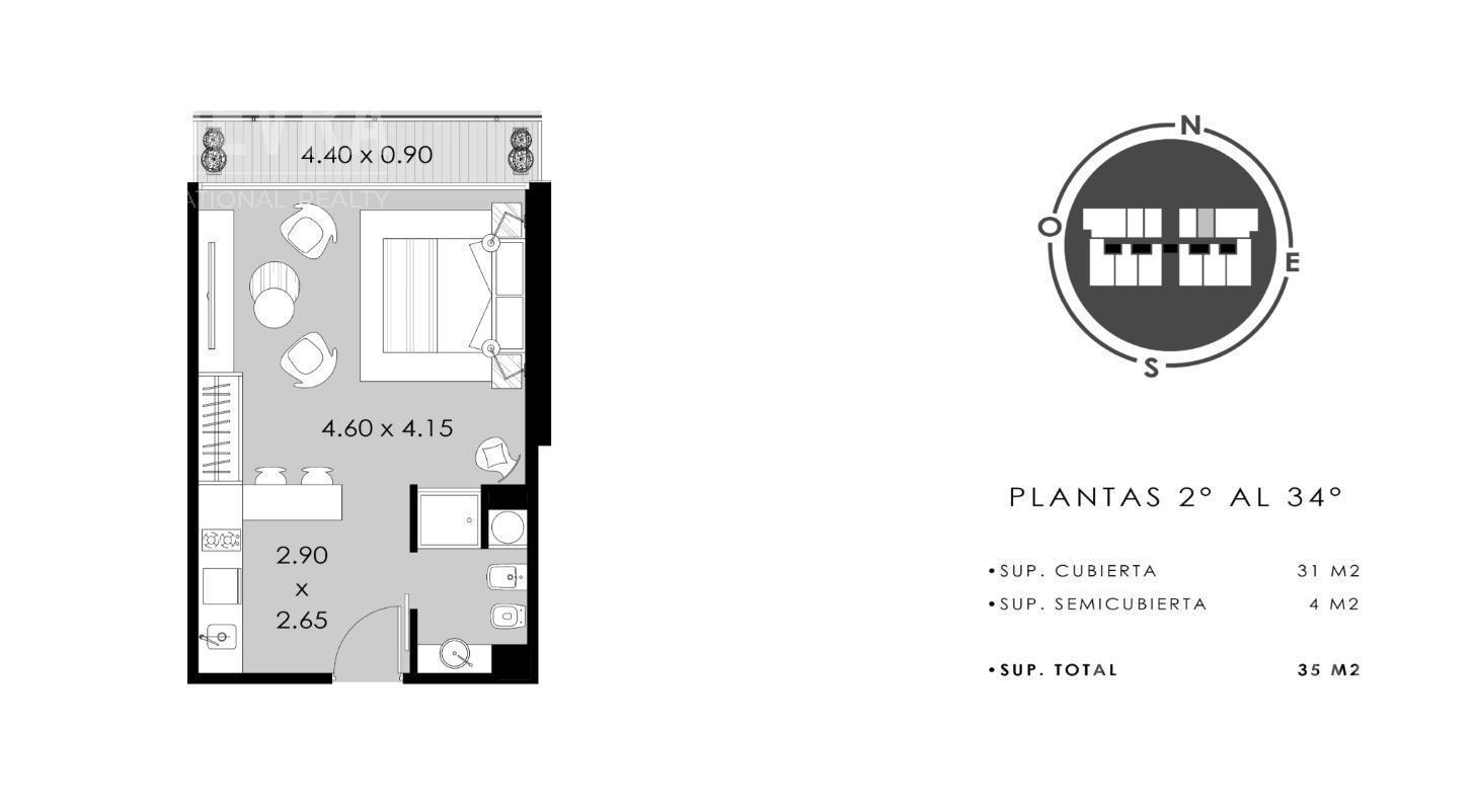 Suite en Venta en Quartier Del Bajo