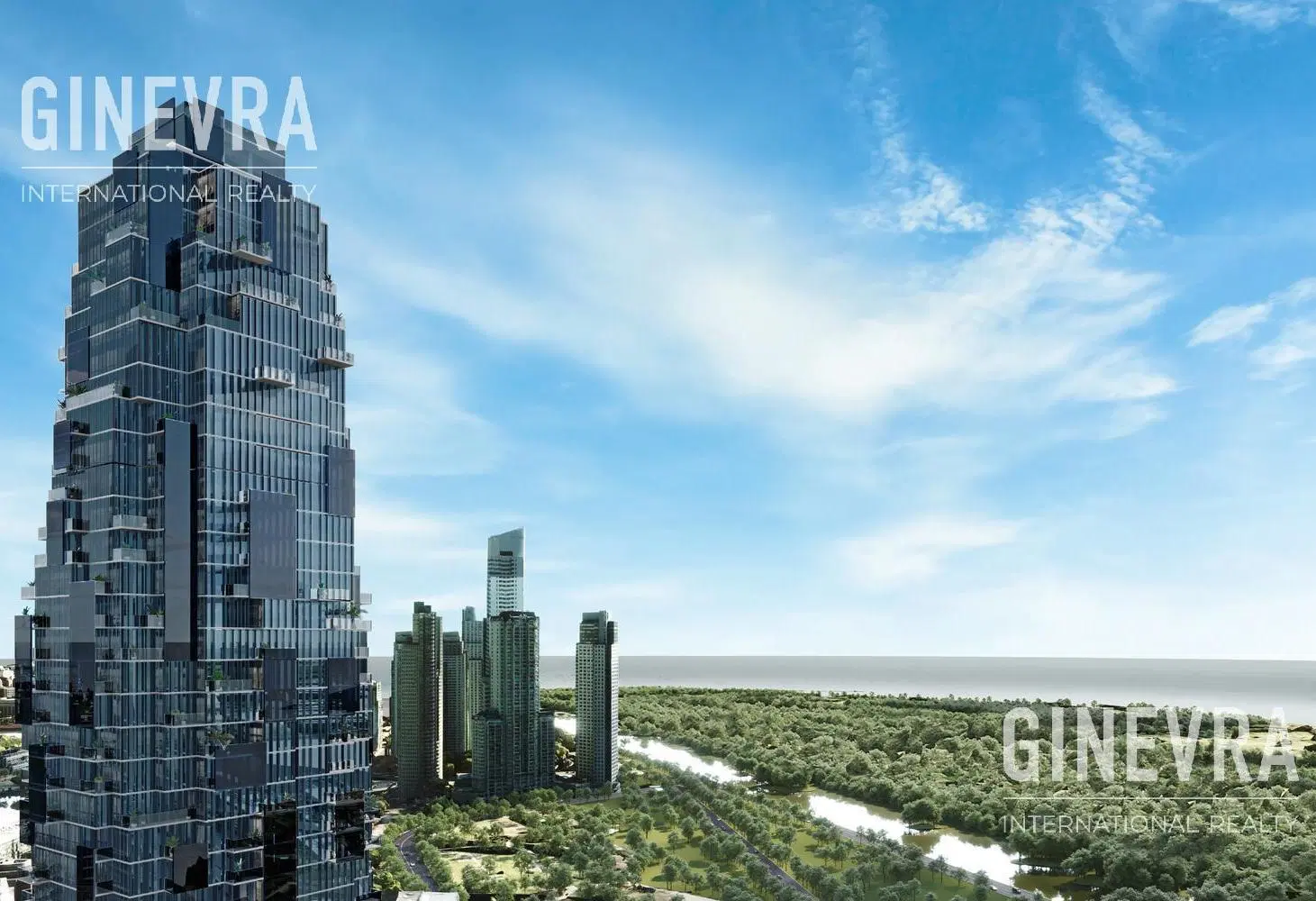 3 Ambientes Piso 22 con vista al Parque - Harbour Tower 5