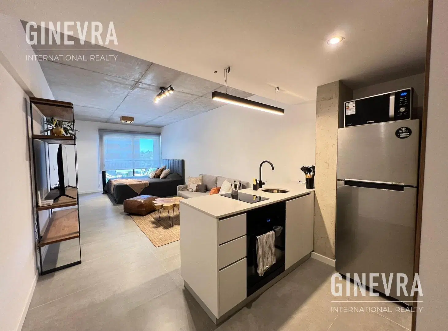 Departamento de un ambiente en alquiler amoblado a estrenar en Olivos 3