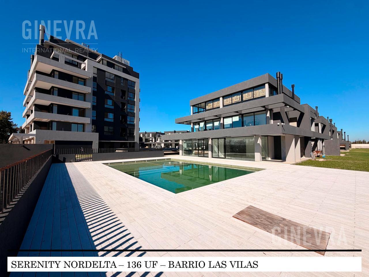 Departamento a estrenar en venta de 3 dormitorios en Nordelta