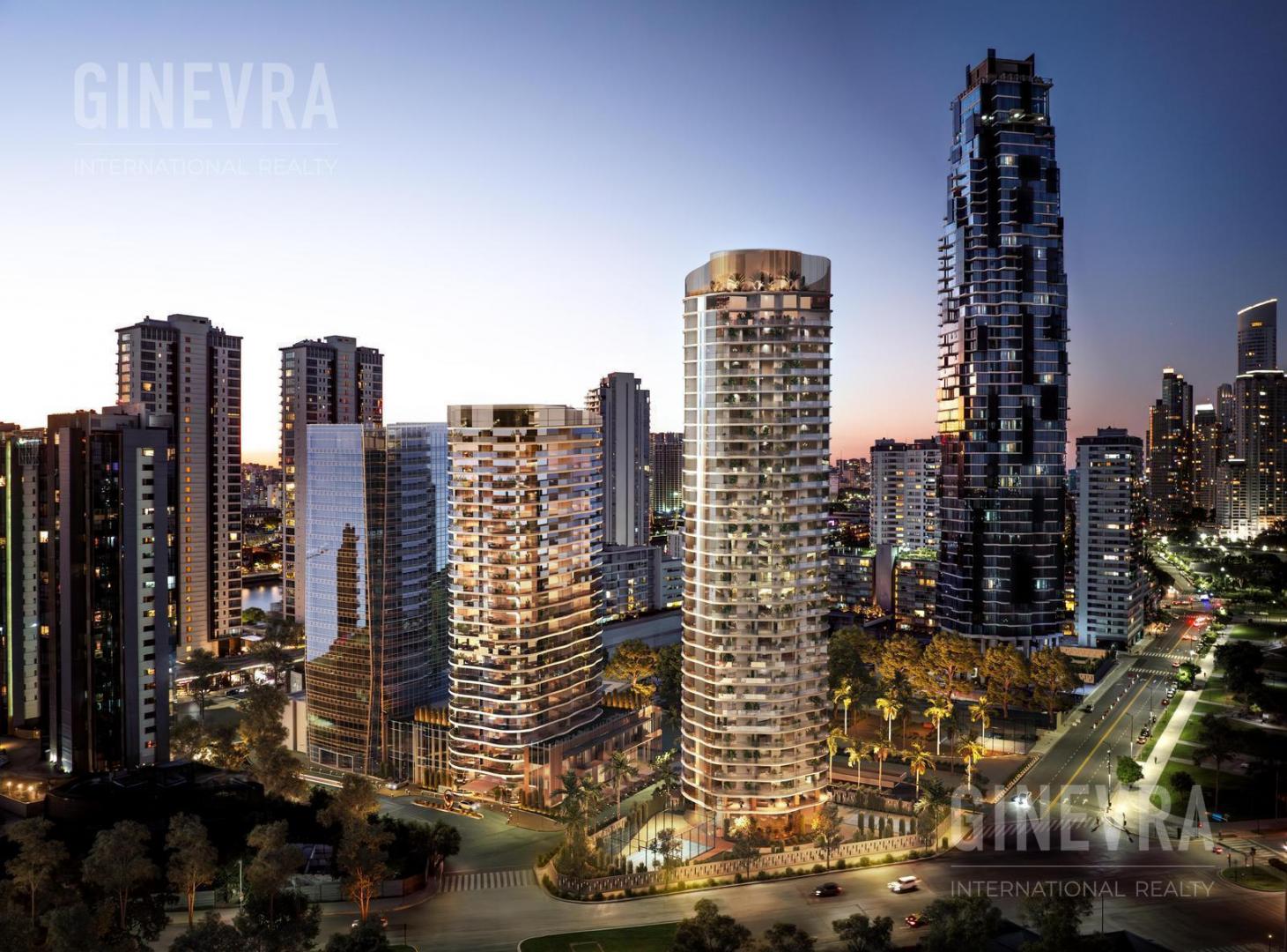 2 Ambientes con Balcon Piso 12 con vista al Río - HARBOUR TOWER - Puerto Madero