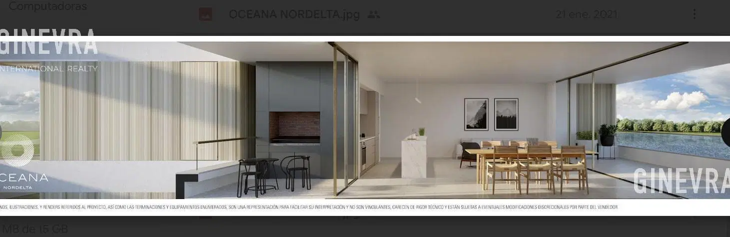 Duplex de 4 amb. con piscina privada en venta en Oceana Nordelta 8
