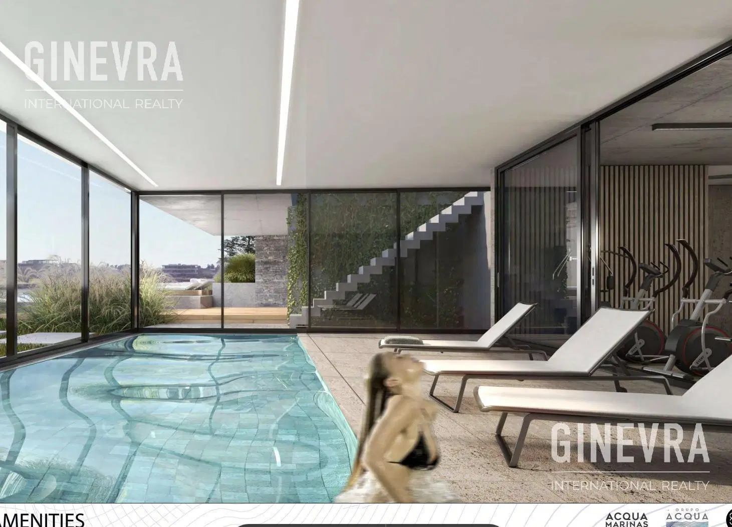 Duplex de 4 amb. con piscina privada en venta en Oceana Nordelta 2