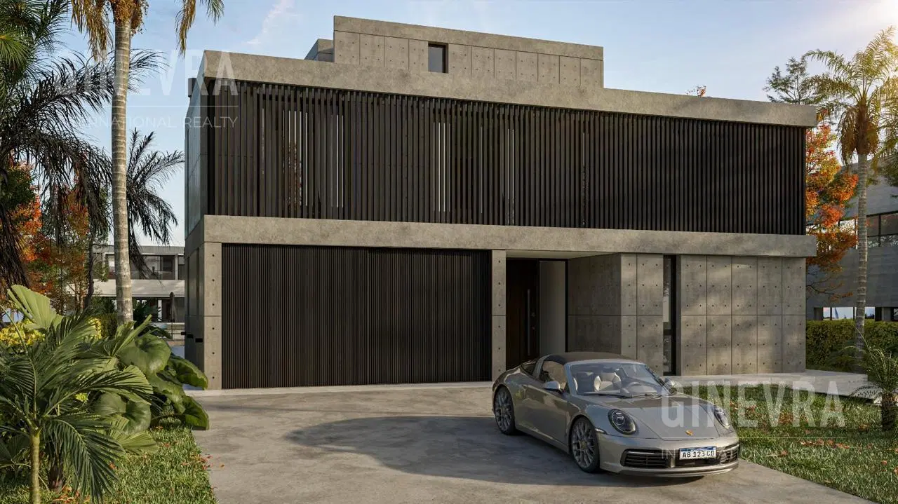 Casa moderna en venta a estrenar en Nordelta, Lagos del Golf 1