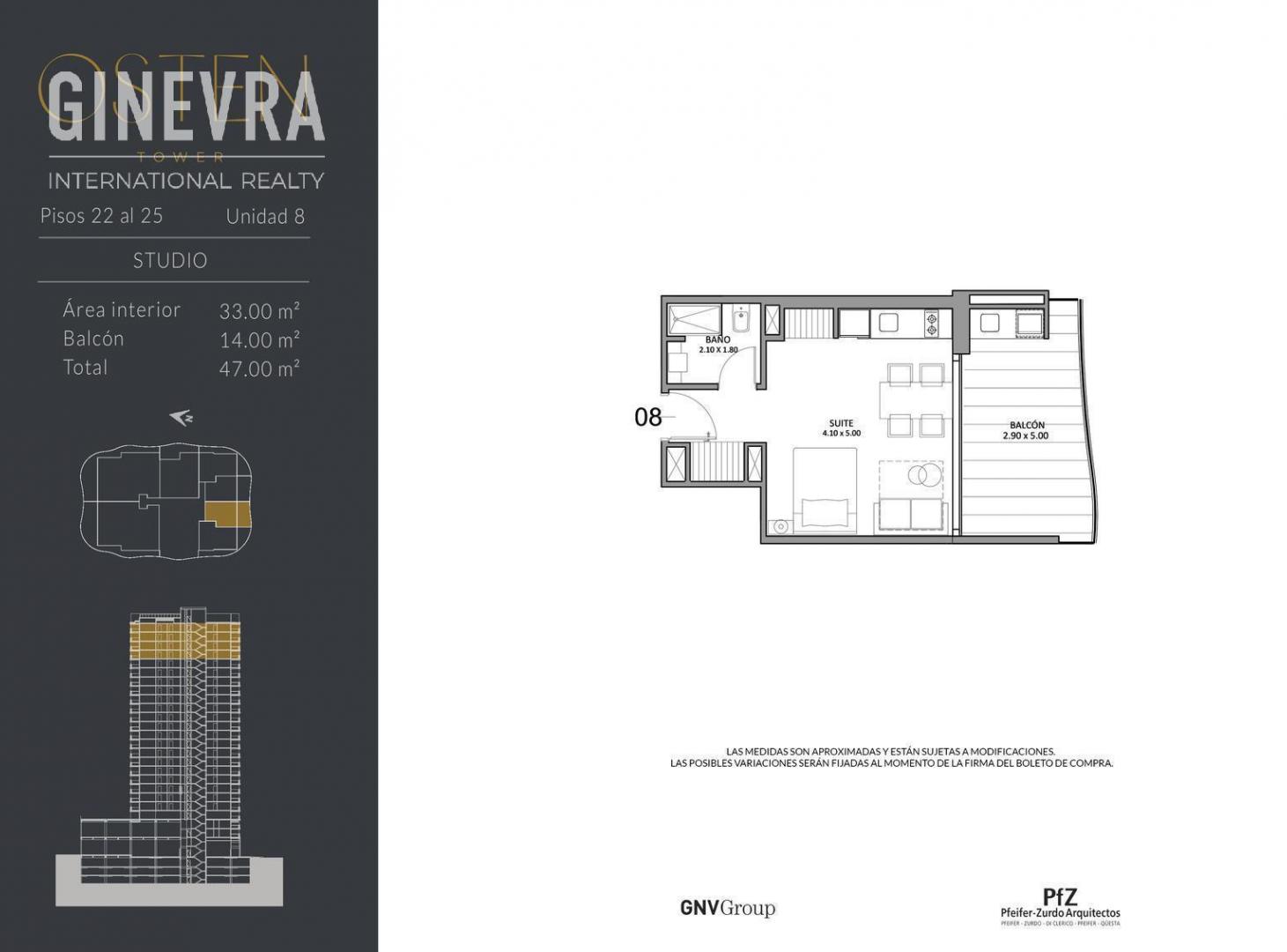 Foto de Departamento en Venta 1 ambiente - Osten Tower - Puerto Madero, imagen 3