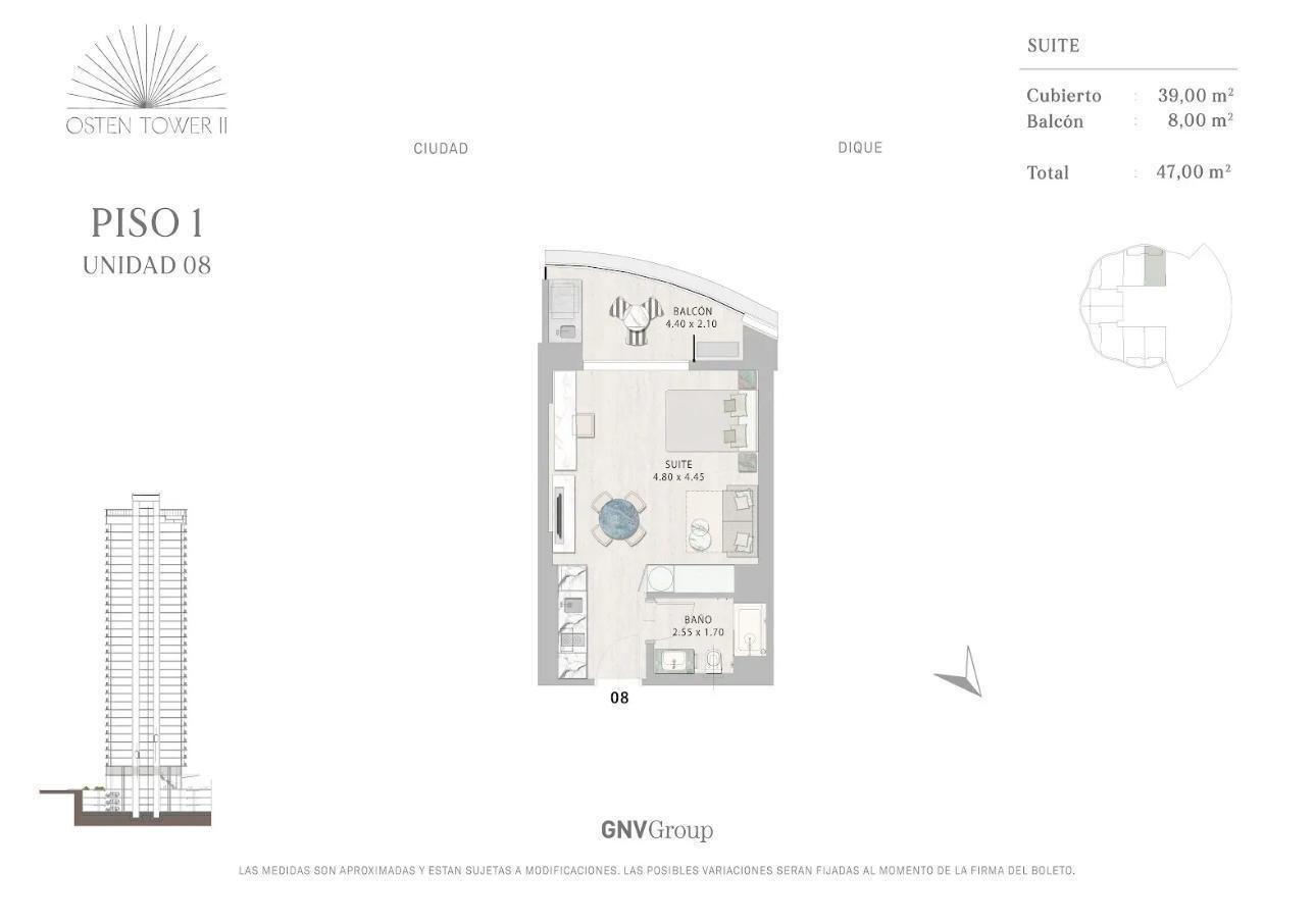 Foto de Departamento en venta, Osten Tower II - Puerto Madero, imagen 3