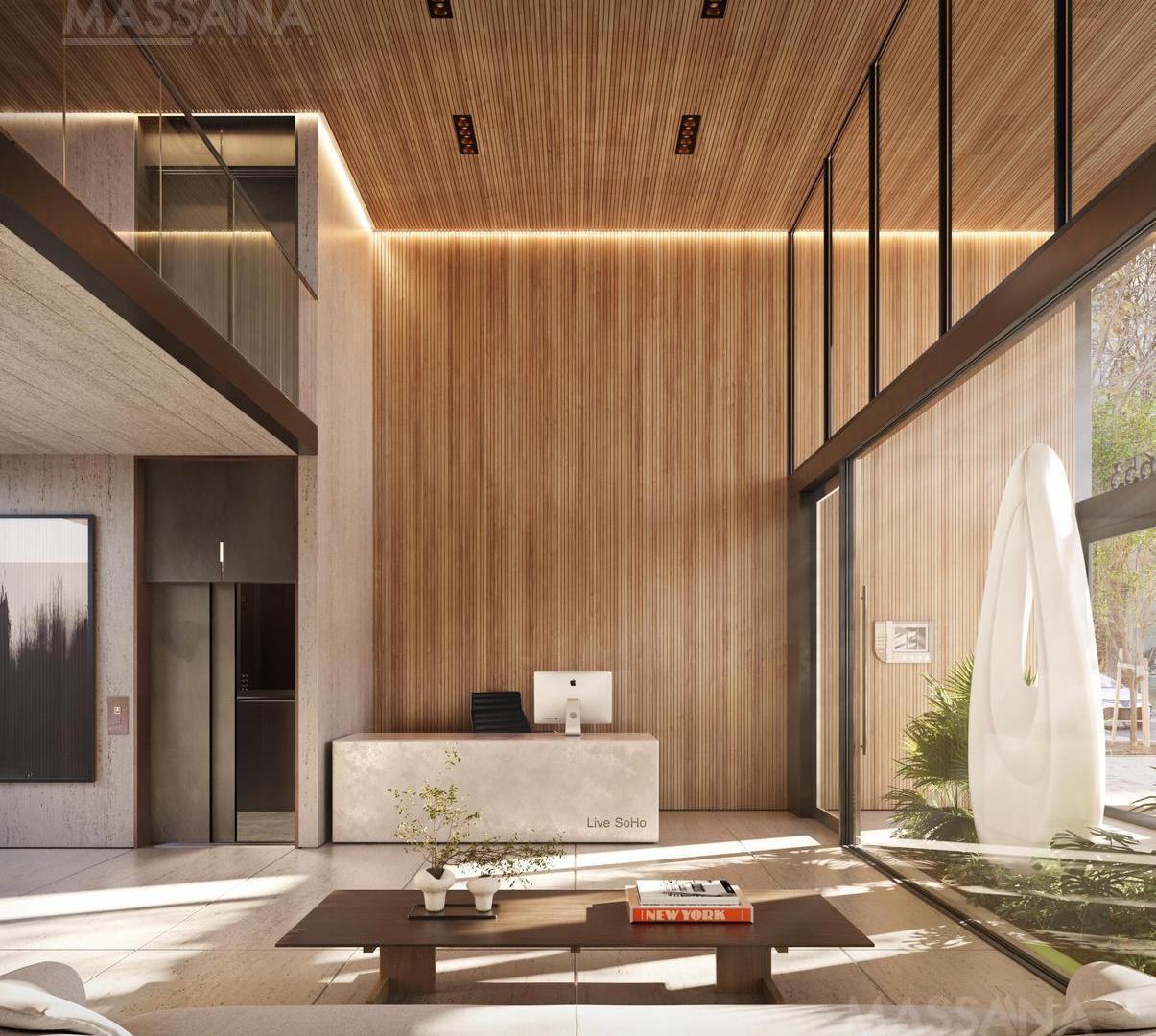 Departamento 2 ambientes - Palermo SoHo - Diseñado por Carlos Ott