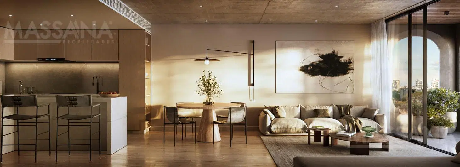 Departamento 3  amb  con terraza  - Palermo SoHo -Diseñado por Arq Carlos Ott 4