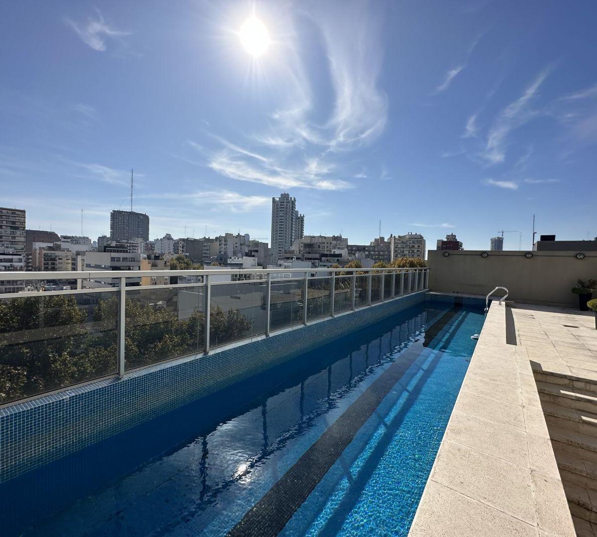 Mono Ambiente 38m2 Palermo Hollywood C/ Balcón y Amenities