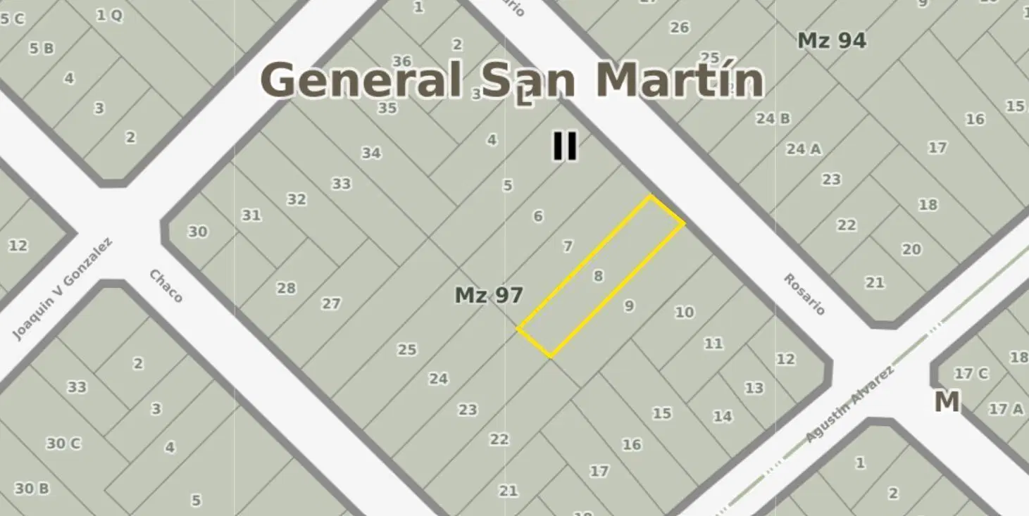Lote en venta en San Andrés - zonificación apta industrial 1
