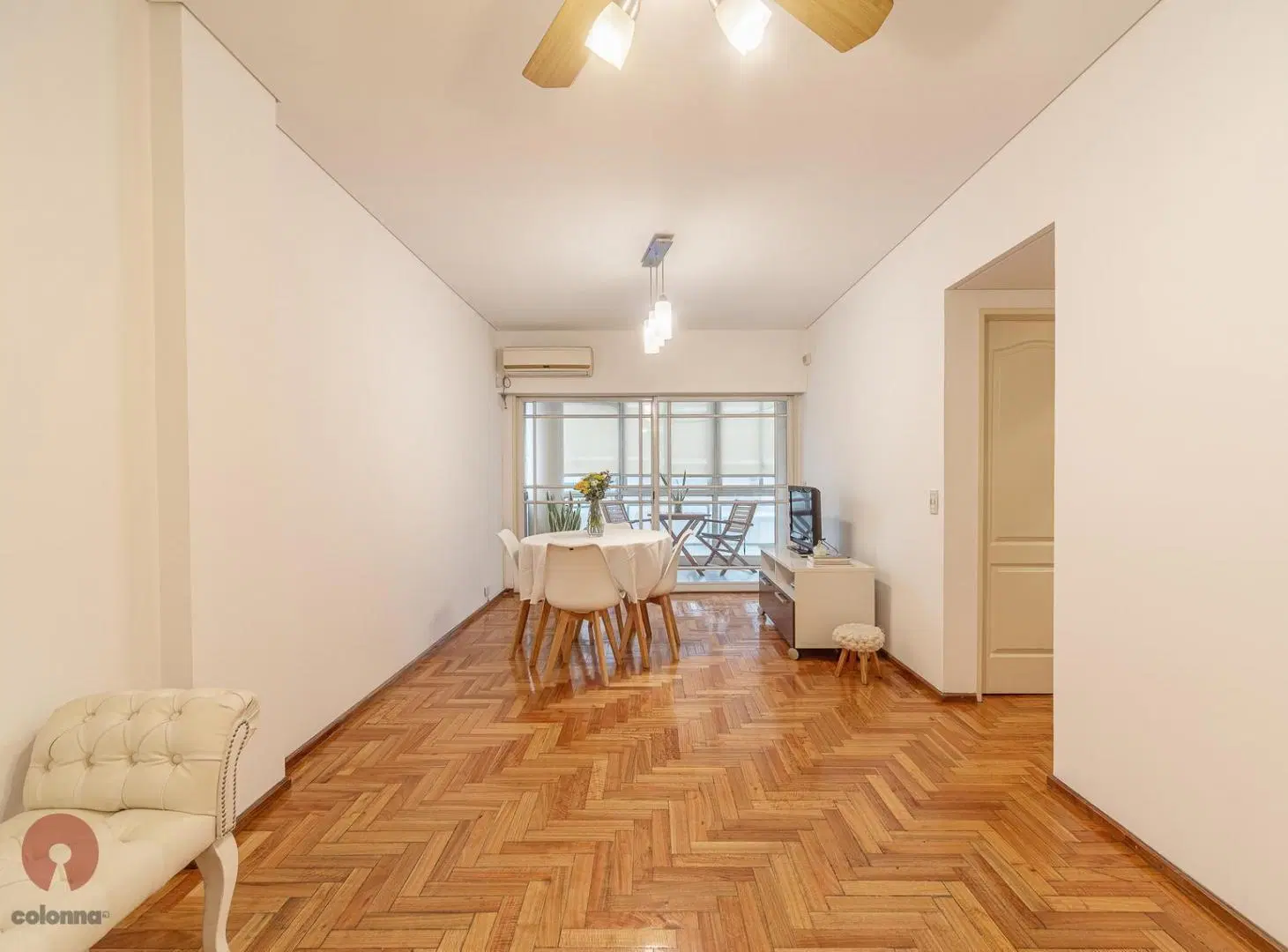 Venta 3 ambientes, muy luminoso, balcón con cerramiento de aluminio, Caballito 4