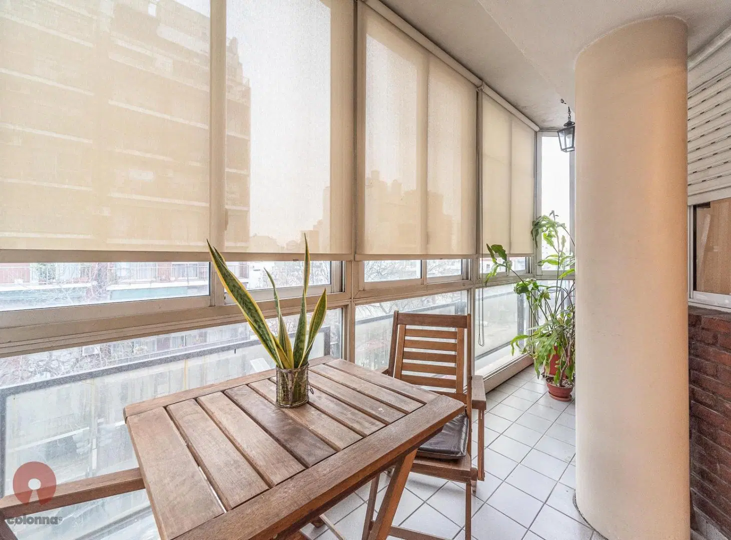 Venta 3 ambientes, muy luminoso, balcón con cerramiento de aluminio, Caballito 8