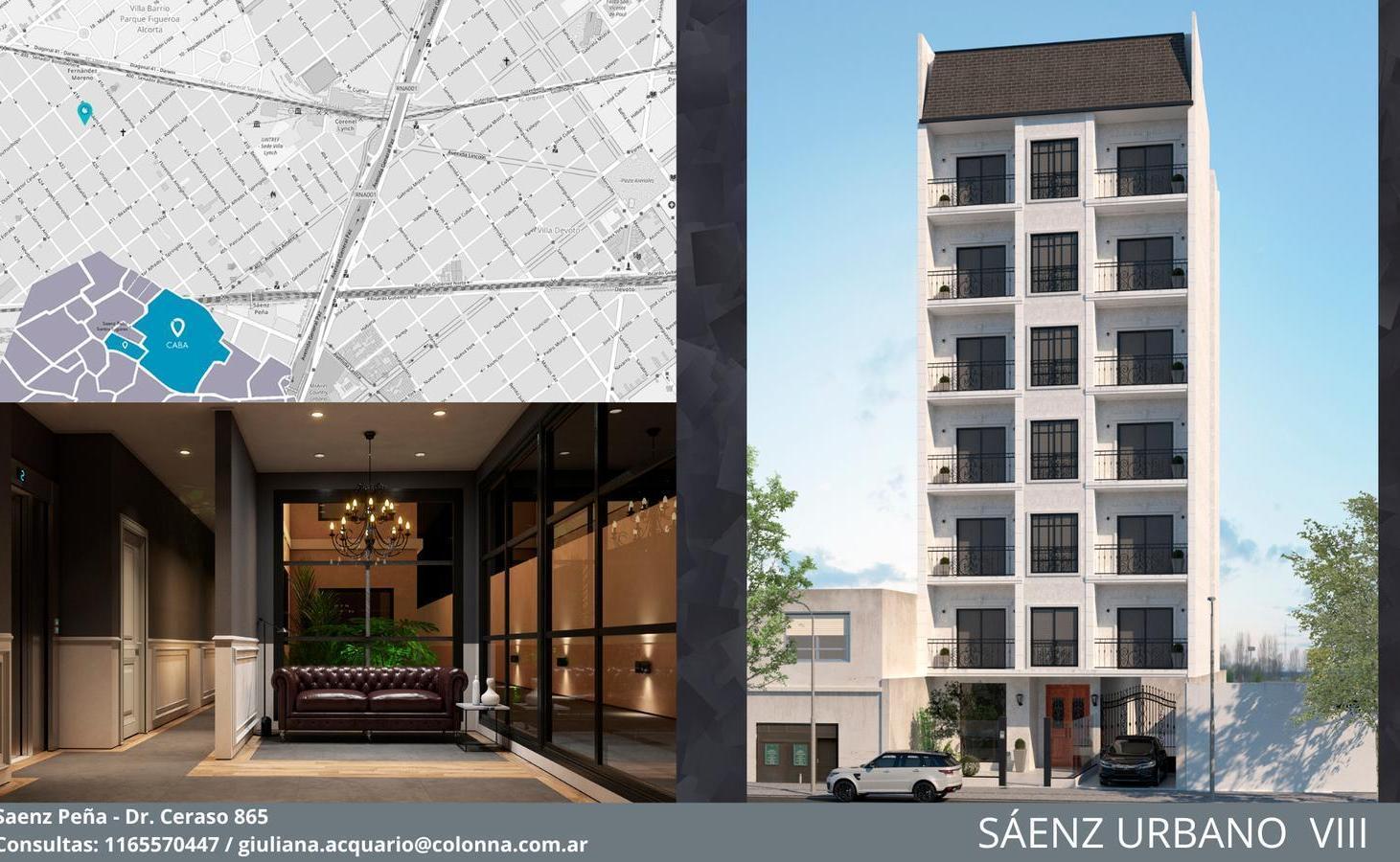 Foto de Departamento 2 ambientes en venta en construcción en Sáenz Peña, Tres, imagen 5