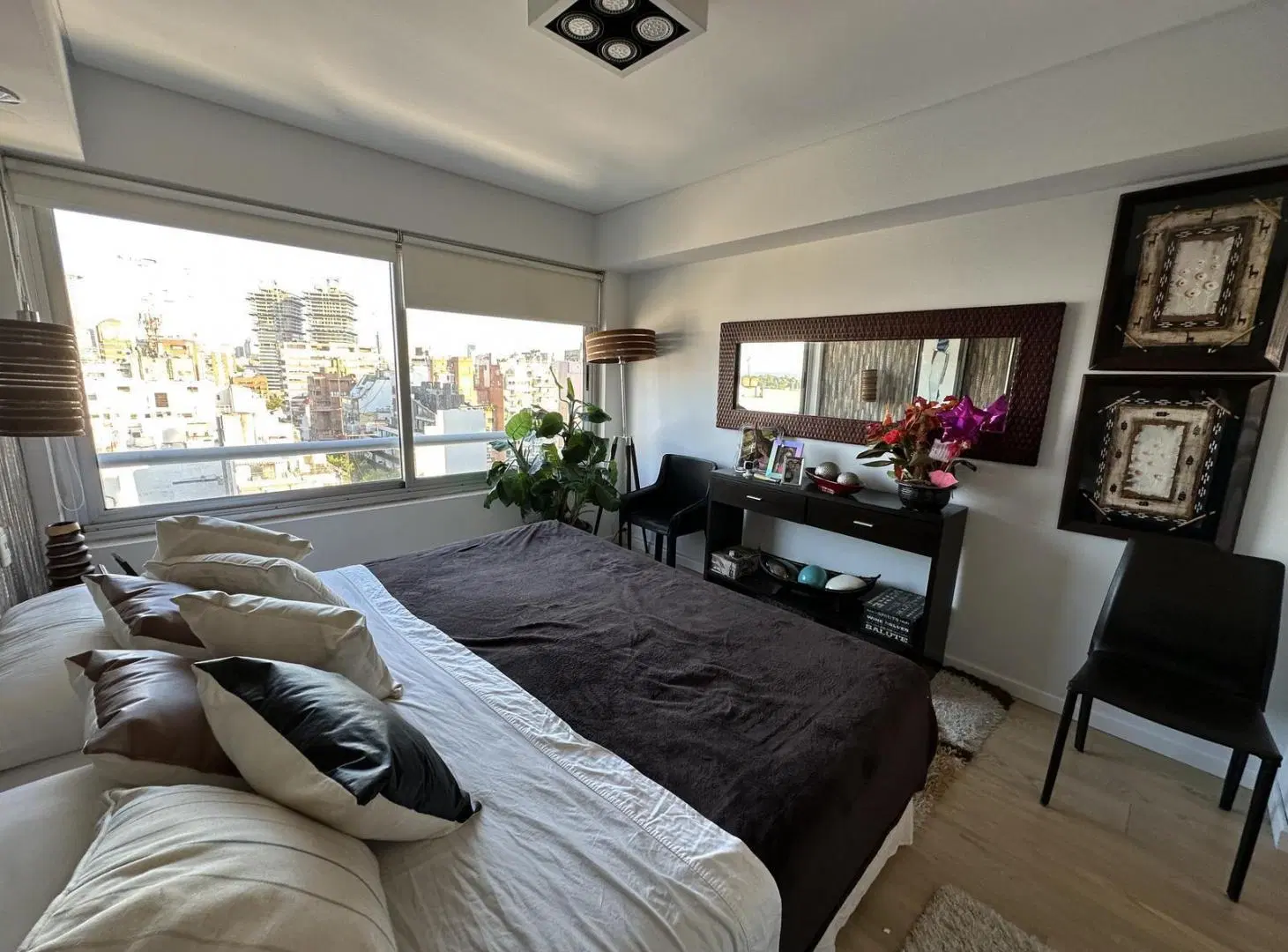 Alquiler 3 ambientes en Las Cañitas. Torre seguridad 24hs Full amenities. 1 cochera. Vista abierta 3