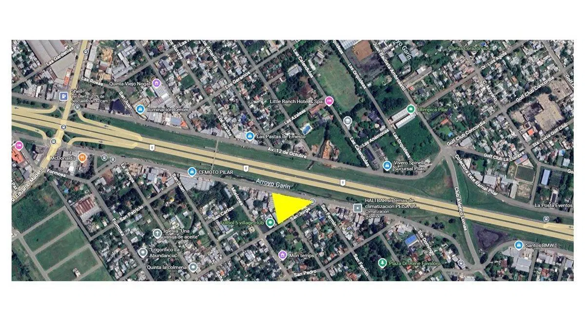 VENTA TERRENO/LOTE 66 MTS DE FRENTE A PANAMERICANA 2