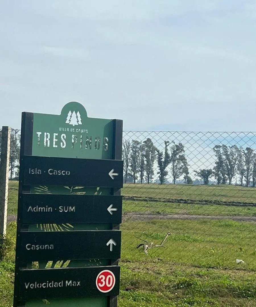 VENTA TERRENO GRAL RODRIGUEZ BARRIO CERRADO 3 PINO 2