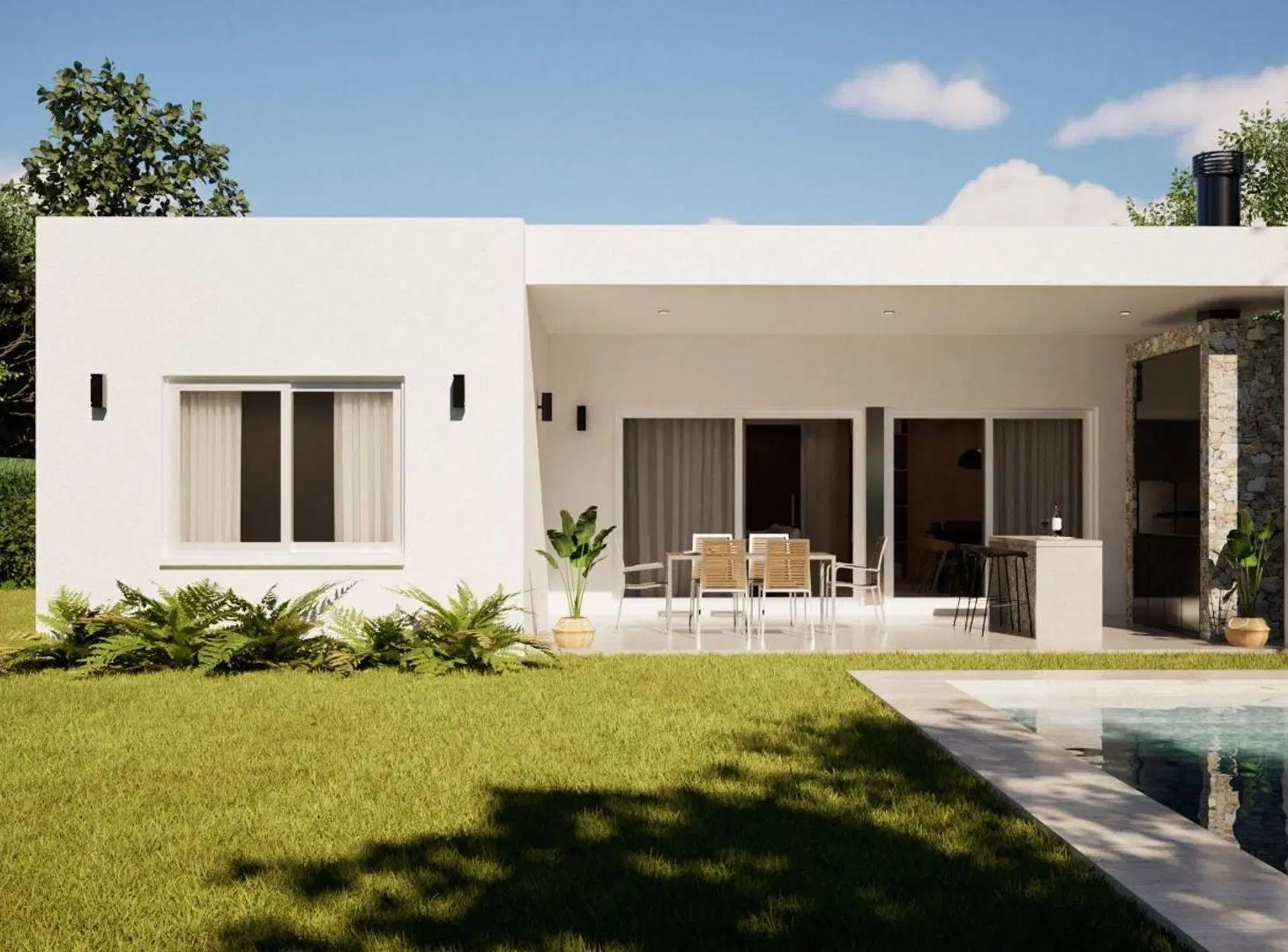 VENTA DE CASA 4 AMBIENTES EN BARRIO CERRADO 3