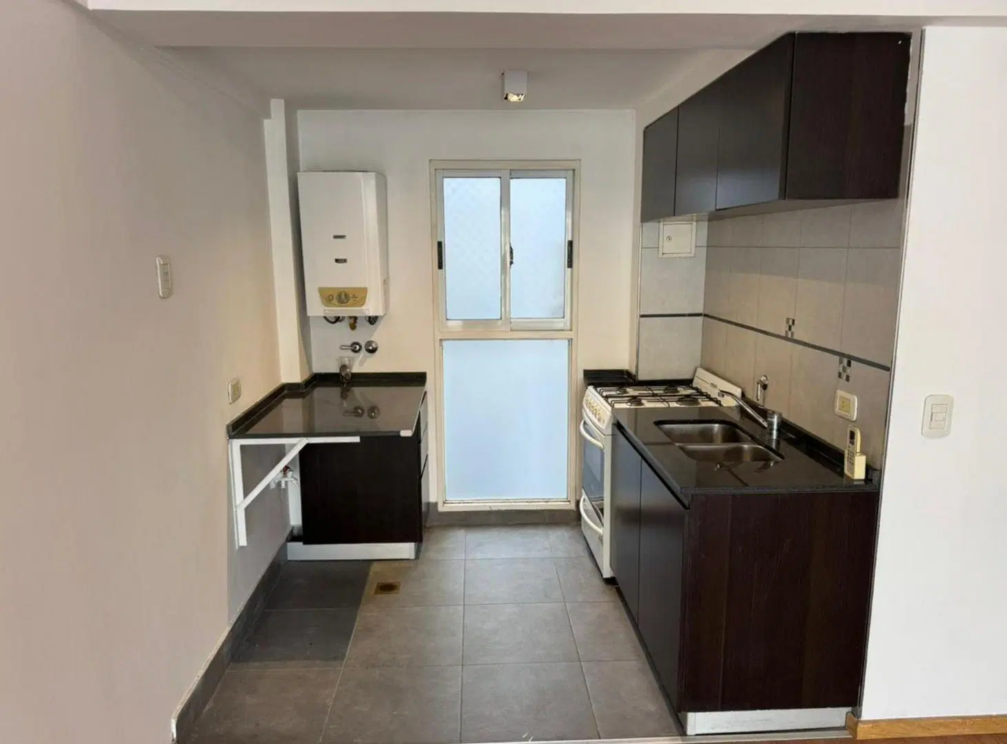 Depto mono amb  en venta en caballito con balcón 5