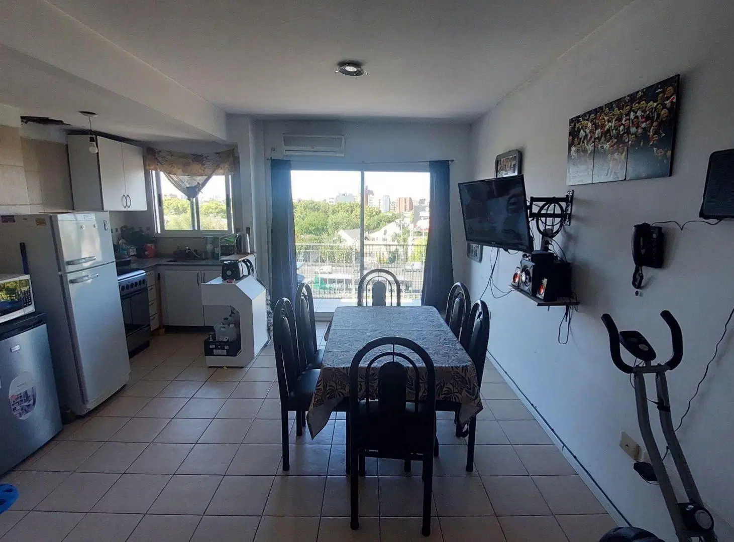 VENTA DEPARTAMENTO DOS AMBIENTES CON BALCON FRENTE 4