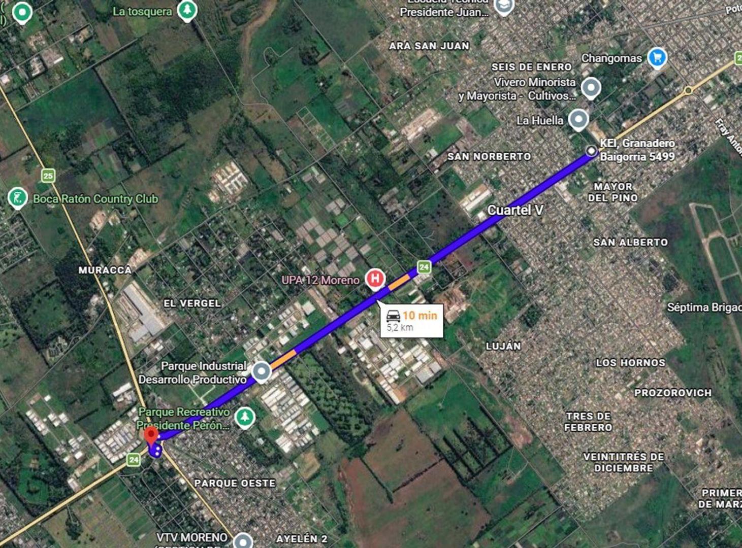 Foto de VENTA TERRENO / LOTE 10000M2 SOBRE RUTA 24, imagen 2