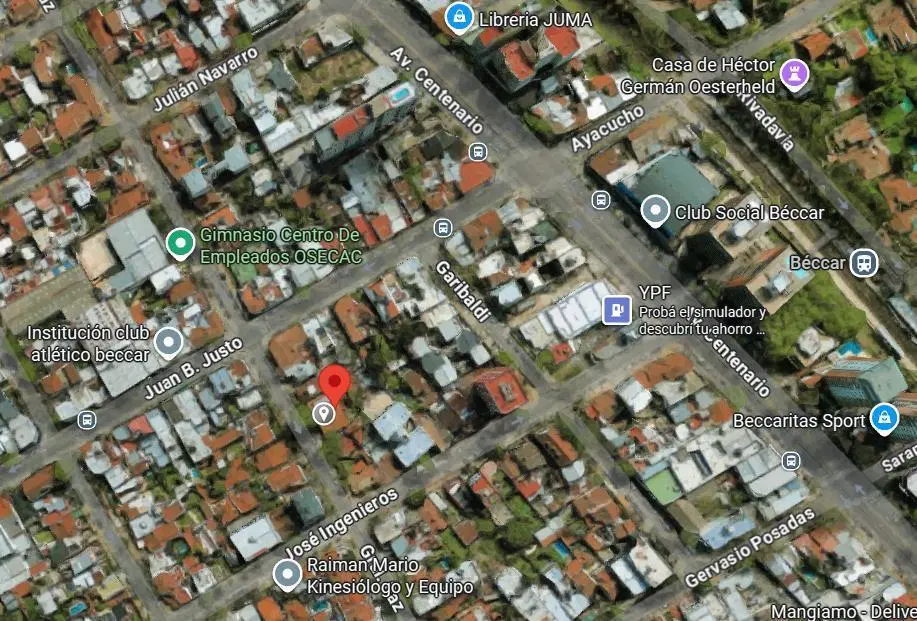 Ideal terreno en venta apto multifamiliar con 20,51m. de frente ubicado en Beccar, San Isidro. 2