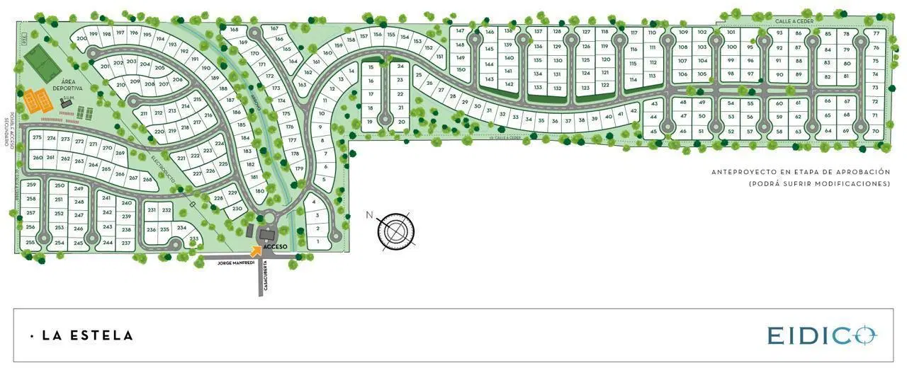 Terreno de 600m2 en venta, ubicado en el Barrio La Estela, Pilar. 6