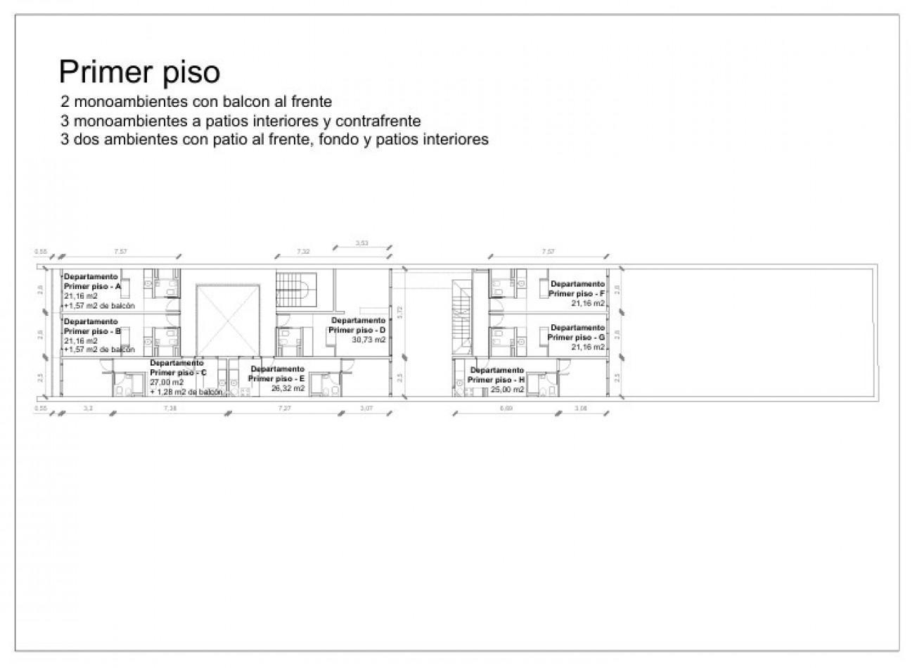 Foto de DEPARTAMENTO MONOAMBIENTE EN 1° PISO, INTERNO, A ESTRENAR., imagen 1