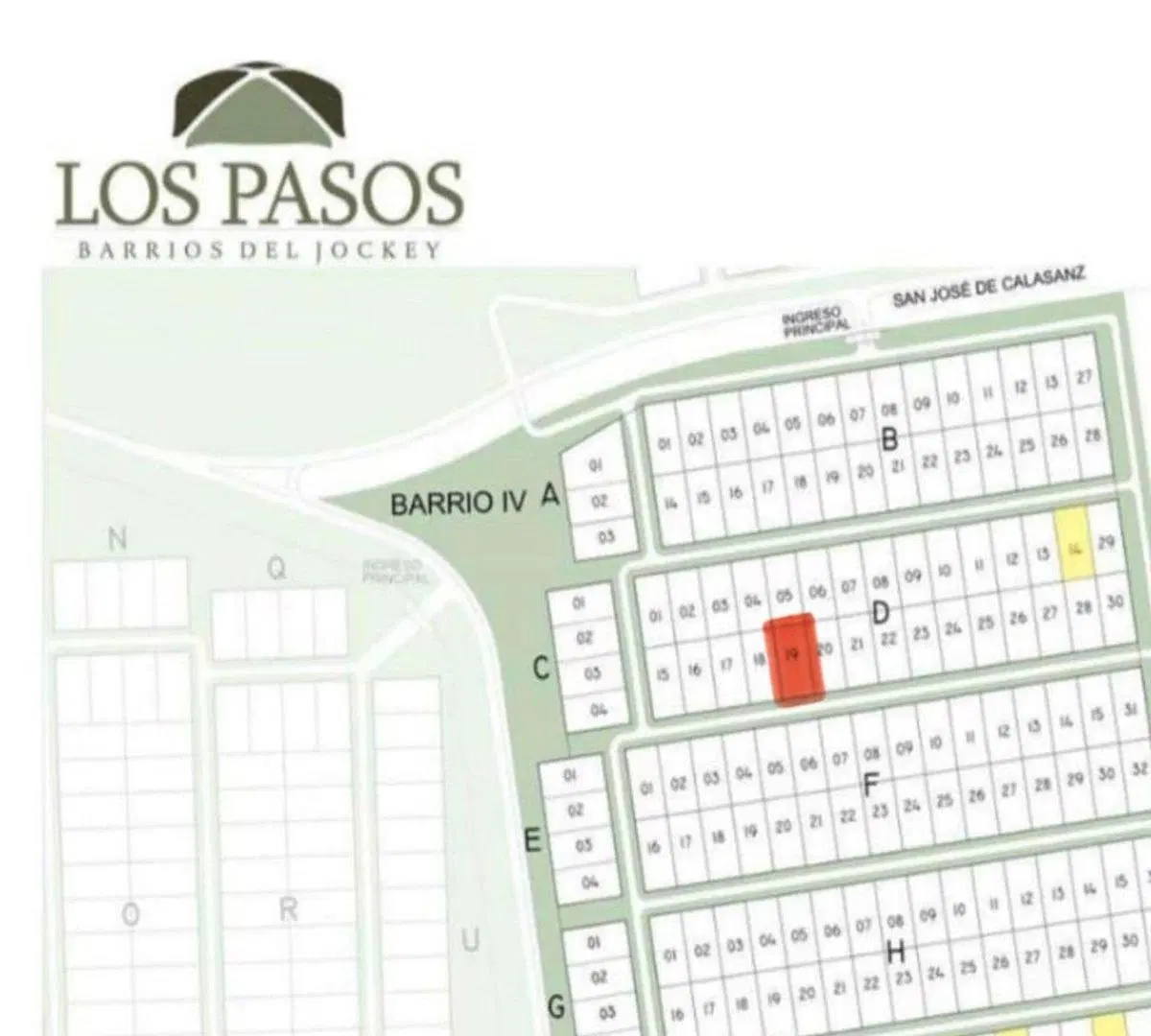 SE VENDE LOTE EN LOS PASOS 4. CUOTA DE OBRA PAGA 5