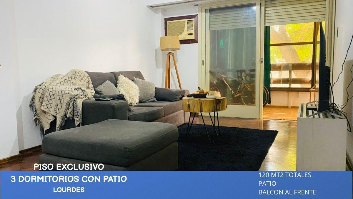 Foto de Venta Departamento 3 dormitorio con patio - Loudes, imagen 1