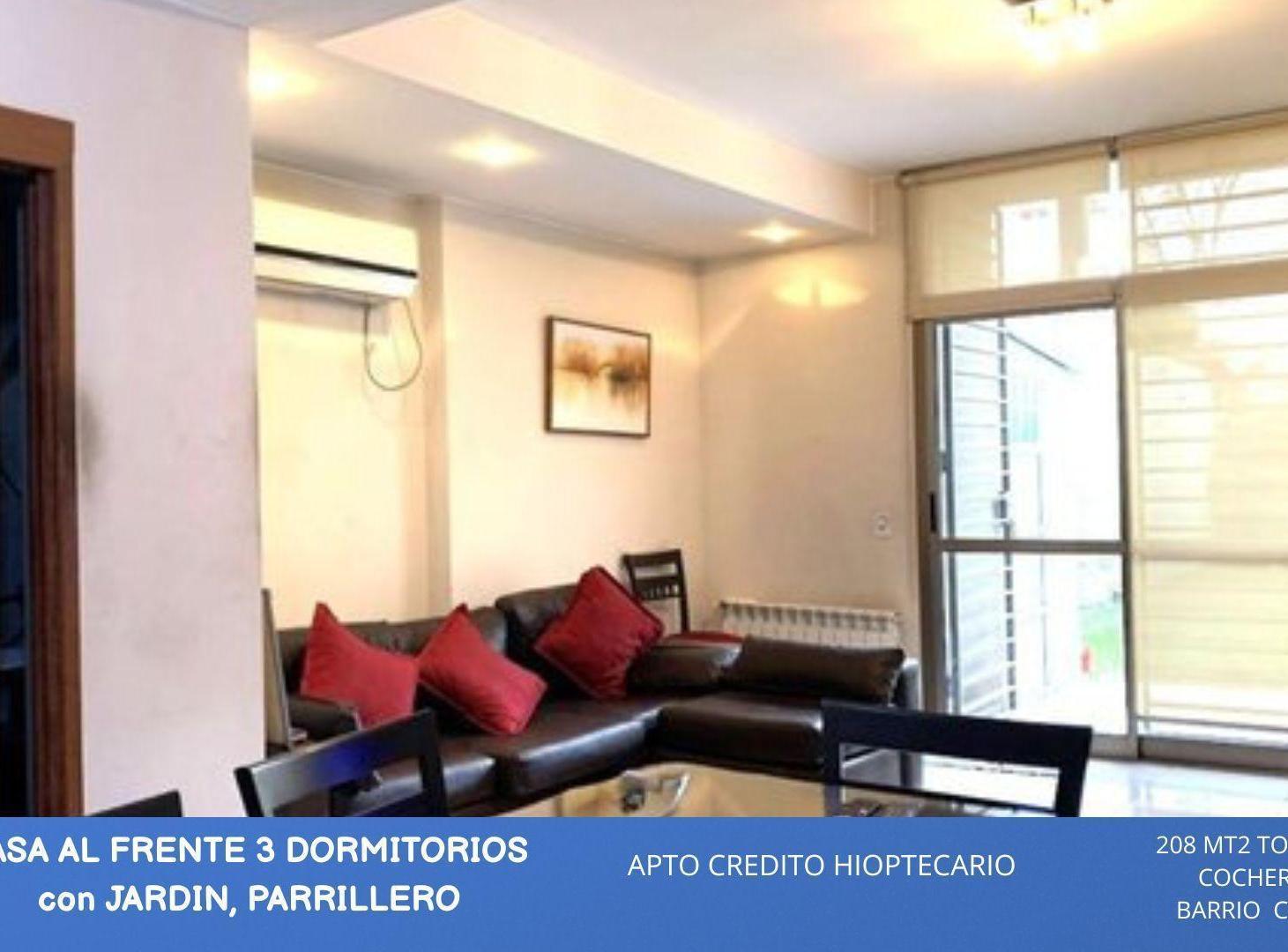 Foto de CASA 3 DORMITORIOS CON JARDÍN Y PARRILLERO – CURA, imagen 4