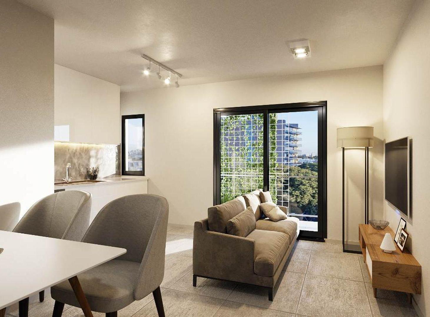 Foto de VENTA DEPARTAMENTO 1 DORMITORIO CON BALCÓN FRENTE, imagen 2