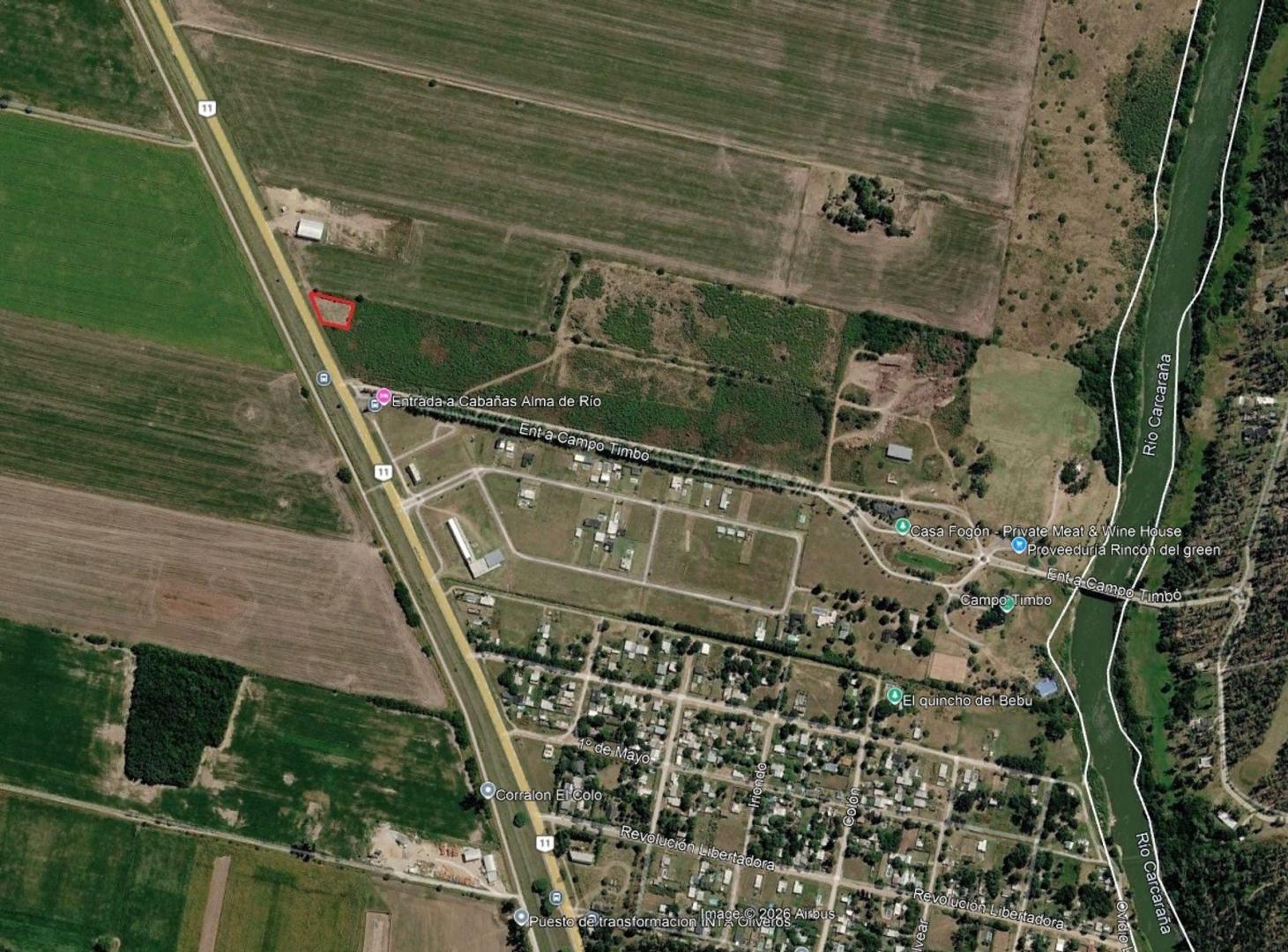 Foto de En Venta Terreno sobre Ruta Nacional 11. Oliveros, imagen 5