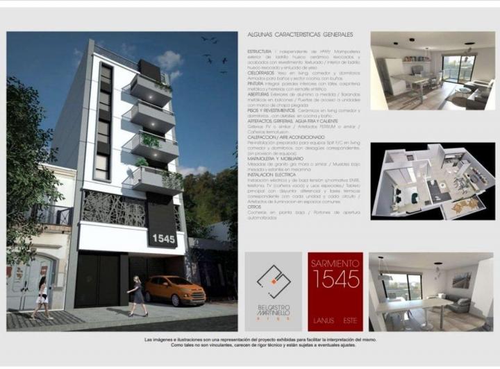 Departamento de 4 amb, a estrenar, lanus este 2