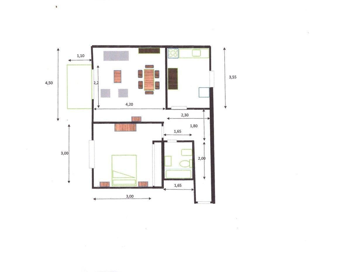 Foto de 2 Amb. de 53 m² c/Balcón R. ESCALADA -APTO CREDITO, imagen 2