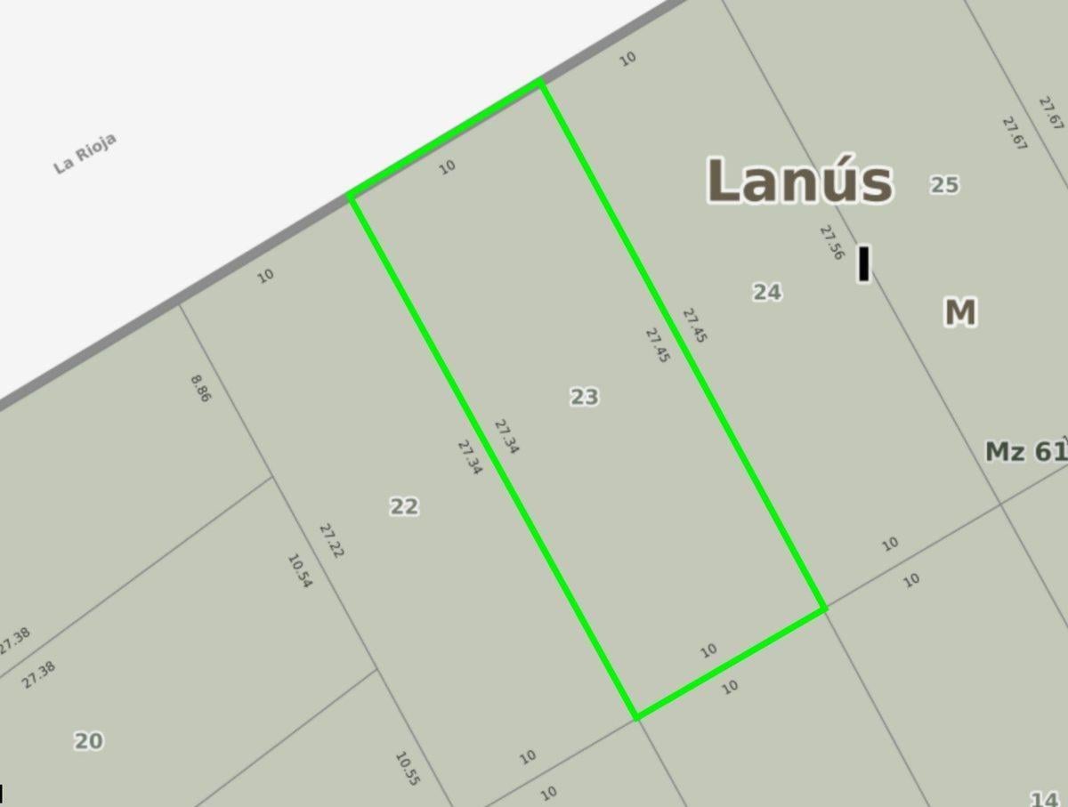 Foto de LOTE DE 10 X 27,40 - LANUS OESTE, IDEAL INVERSOR, imagen 4