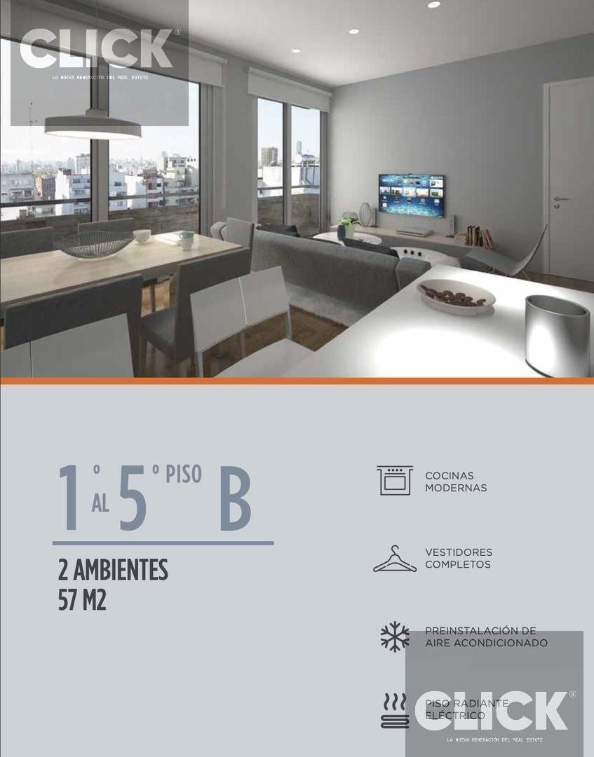 Foto de Venta - 2 ambientes con balcón - En construcción - Villa Crespo, imagen 3