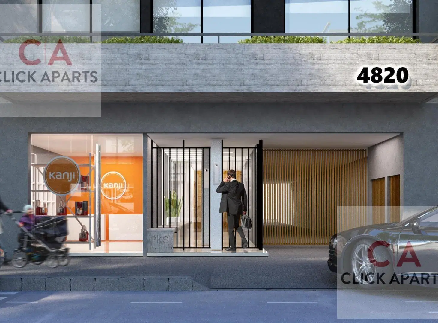 Venta - Monoambiente con balcón contrafrente - En Construcción - Villa del Parque 4
