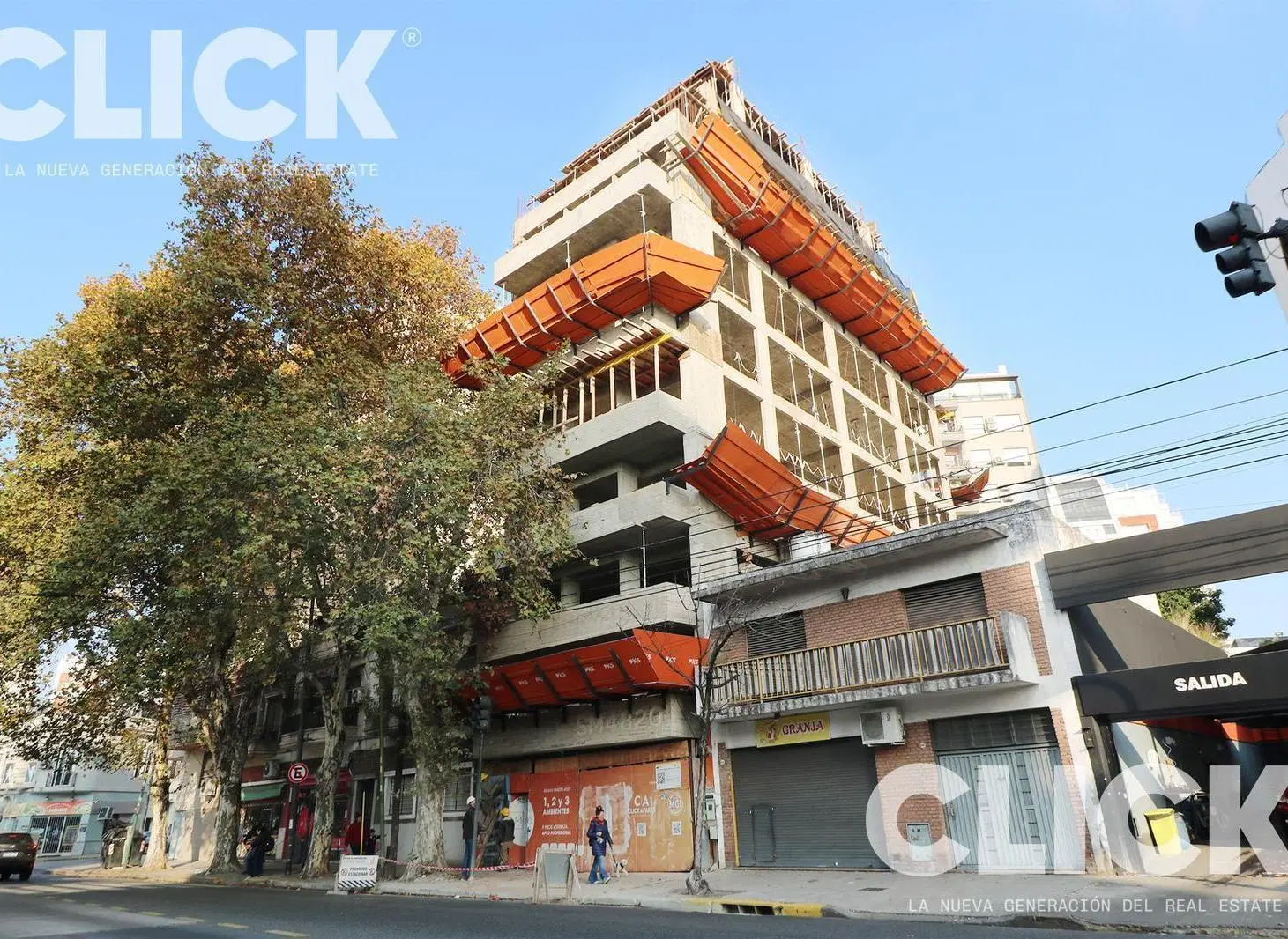 Venta - Monoambiente con balcón contrafrente - En Construcción - Villa del Parque 2