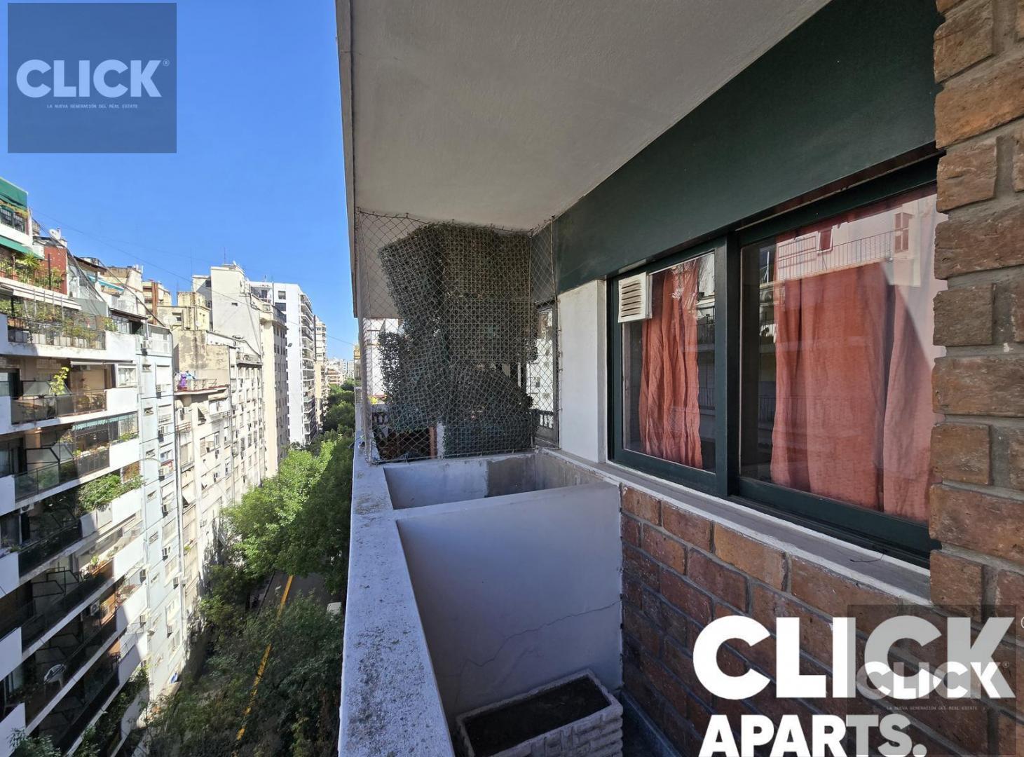 Venta - Monoambiente con balcón - Piso alto - Ideal inversor o estudiante - Recoleta