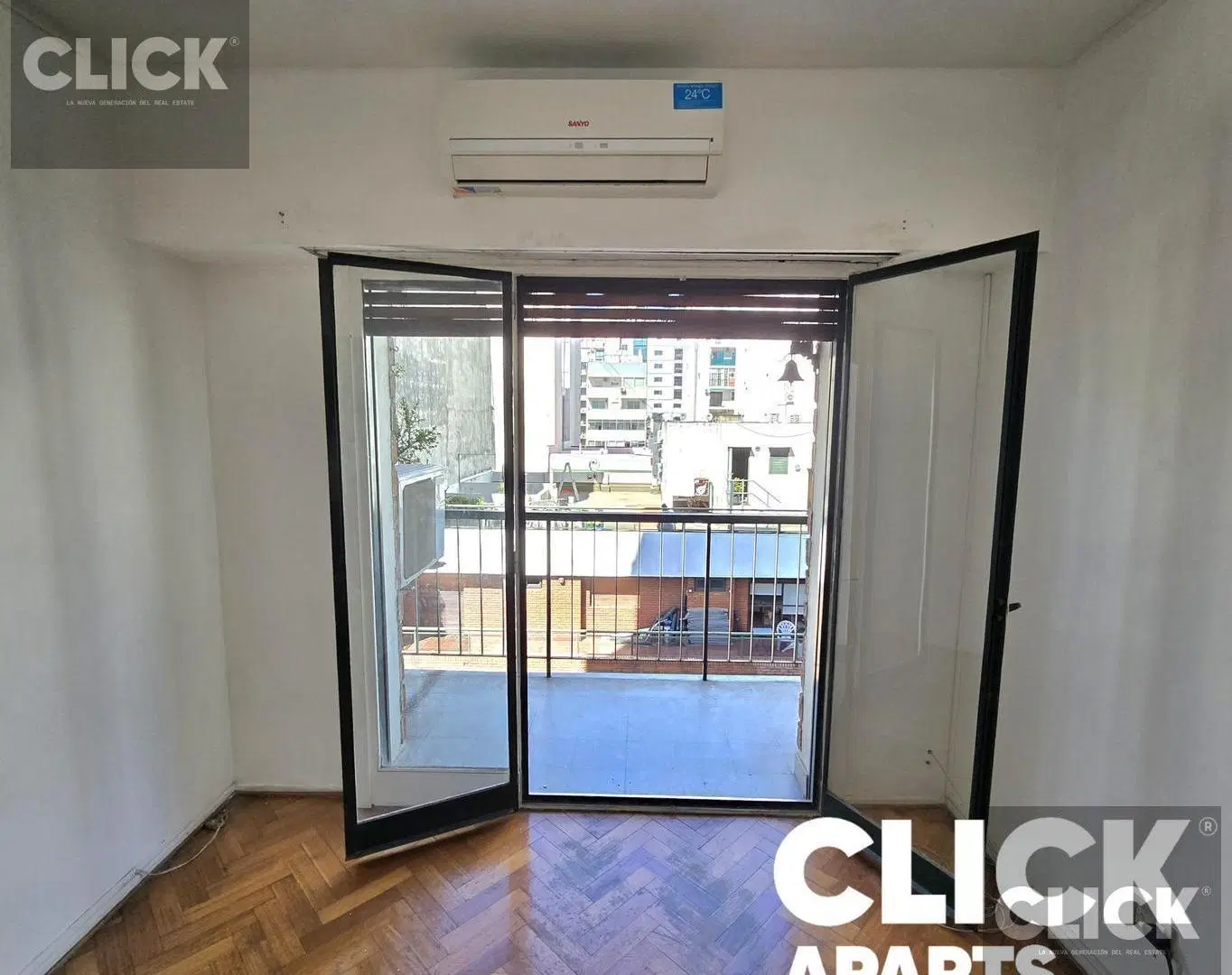 Venta - Monoambiente con balcón - Piso alto - Ideal inversor o estudiante - Recoleta 5