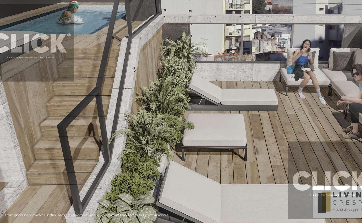 Departamento 5 ambientes- Pozo- Amenities- Villa Crespo