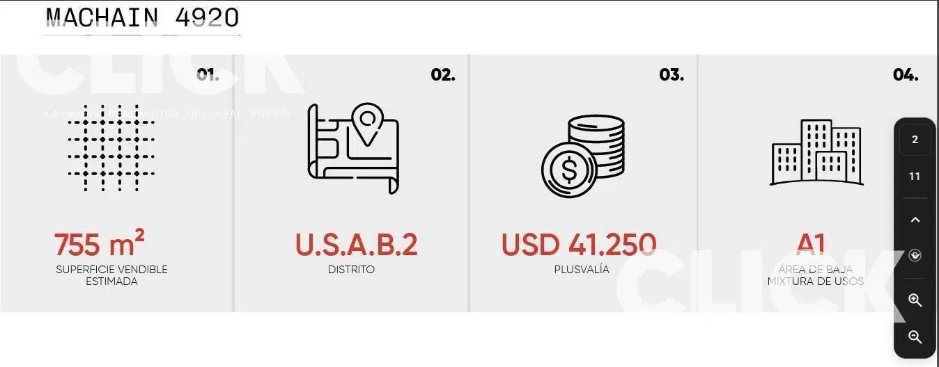VENTA  LOTE - TERRENO - SAAVEDRA - MACHAIN 4920 - PERMUTA. 2