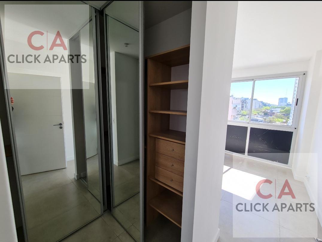 Foto de Alquiler Palermo Hollywood 2 ambientes habitacion en suite con vestidor, imagen 1